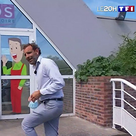 SOS Accessoire dans un reportage de TF1 sur l'indice de réparabilité 3/06/2021