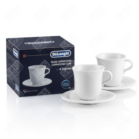 LOT DE 2 TASSES CÉRAMIQUE CAPPUCCINO DLSC309 CAFETIÈRE, MACHINE À CAFÉ - 5513283731