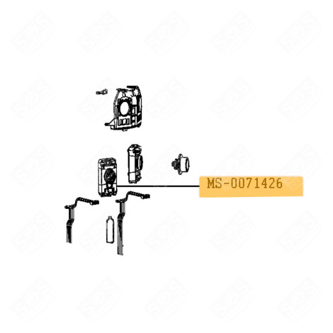 CARTE ÉLECTRONIQUE ( REPÈRE MS-0071426 ) CAFETIÈRE, MACHINE À CAFÉ - MS-0071426, MS0071426