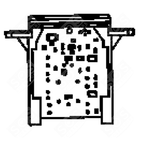 CARTE ÉLECTRONIQUE AVEC SUPPORT CAFETIÈRE, MACHINE À CAFÉ - SS-202690, SS202690