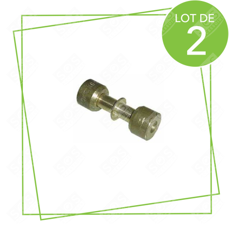 LOT DE 2 RACCORDS DROITS D'ORIGINE RÉFRIGÉRATEUR, CONGÉLATEUR - L13000576-B2