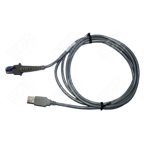 DATALOGIC USB STRAIGHT CABLE FOR HERON/GRYPHON TYPE A. CAB-426. 6 FT. D'ORIGINE MULTIMÉDIA - 90A051945