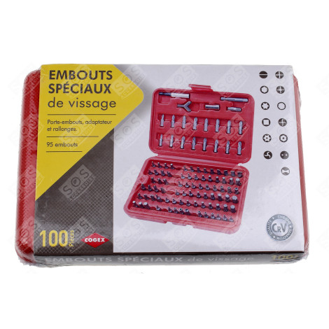 EMBOUTS / TORX - JEU COMPLET D'ORIGINE ACCESSOIRES ET ENTRETIEN - 30074