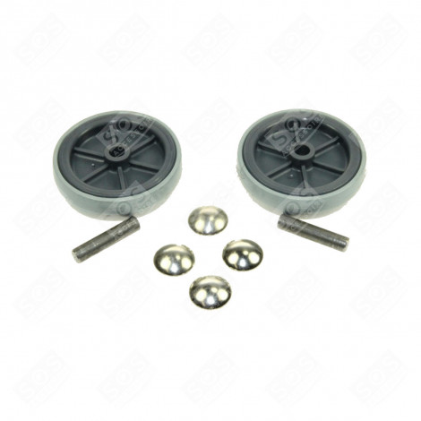 ROUES ARR + AXE + CLIPS ASPIRATEUR - 22384200