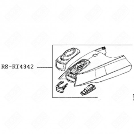 CAPOT BLEU ASPIRATEUR - RS-RT4342