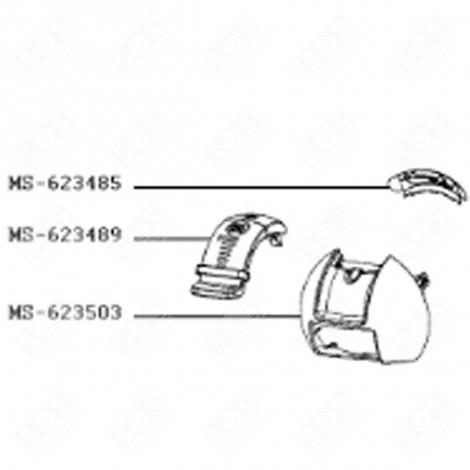 GUIDE/MANETTE (REPÈRE MS-623485) CAFETIÈRE, MACHINE À CAFÉ - MS-623485