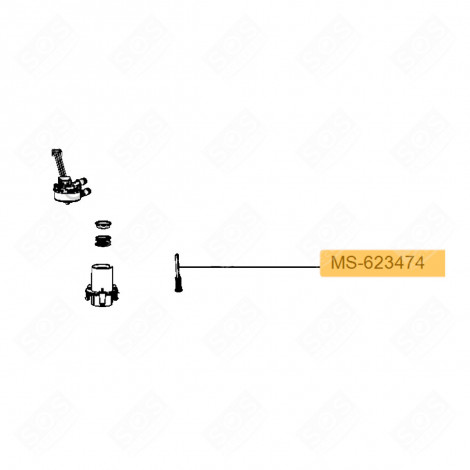 SONDE + RESSORT CAFETIÈRE, MACHINE À CAFÉ - MS-623474, MS-623533