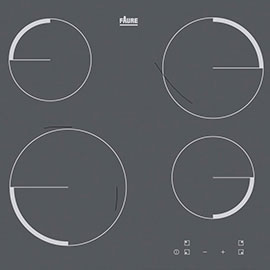 La table de cuisson a subi une griffure